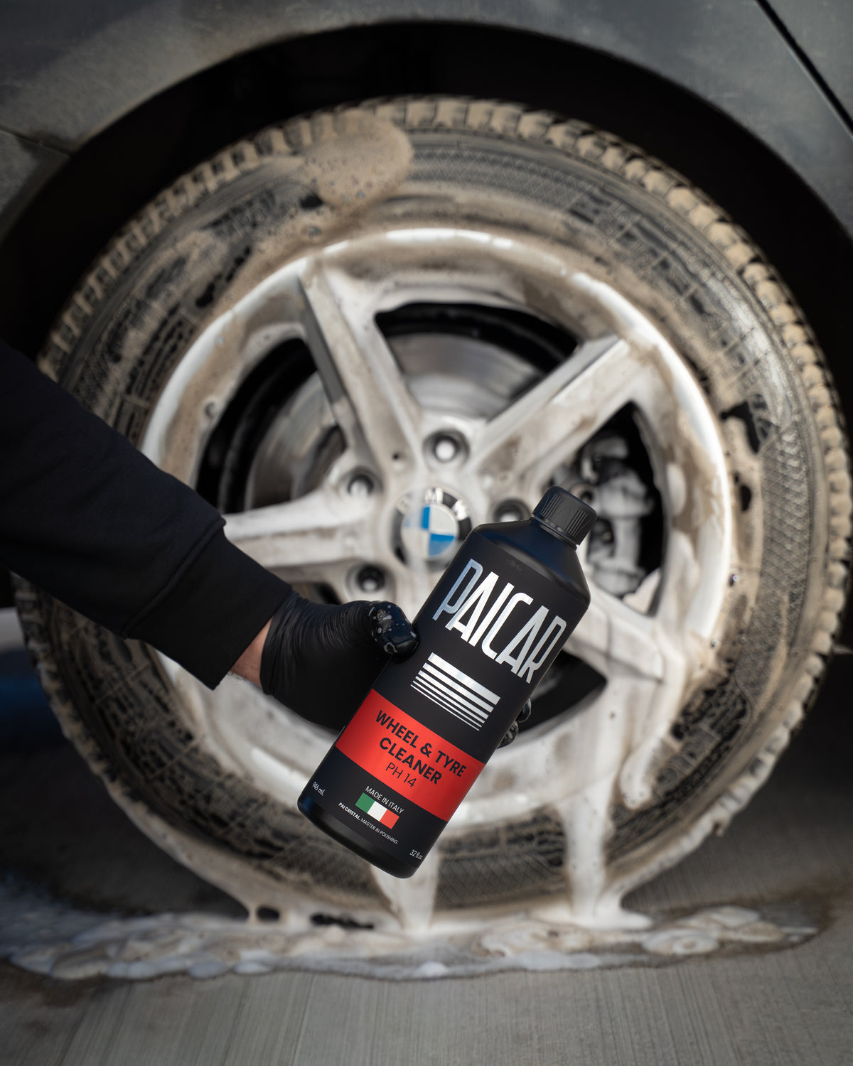 PAICAR WHEEL AND TYRE CLEANER - PH 14 - 1 Kg